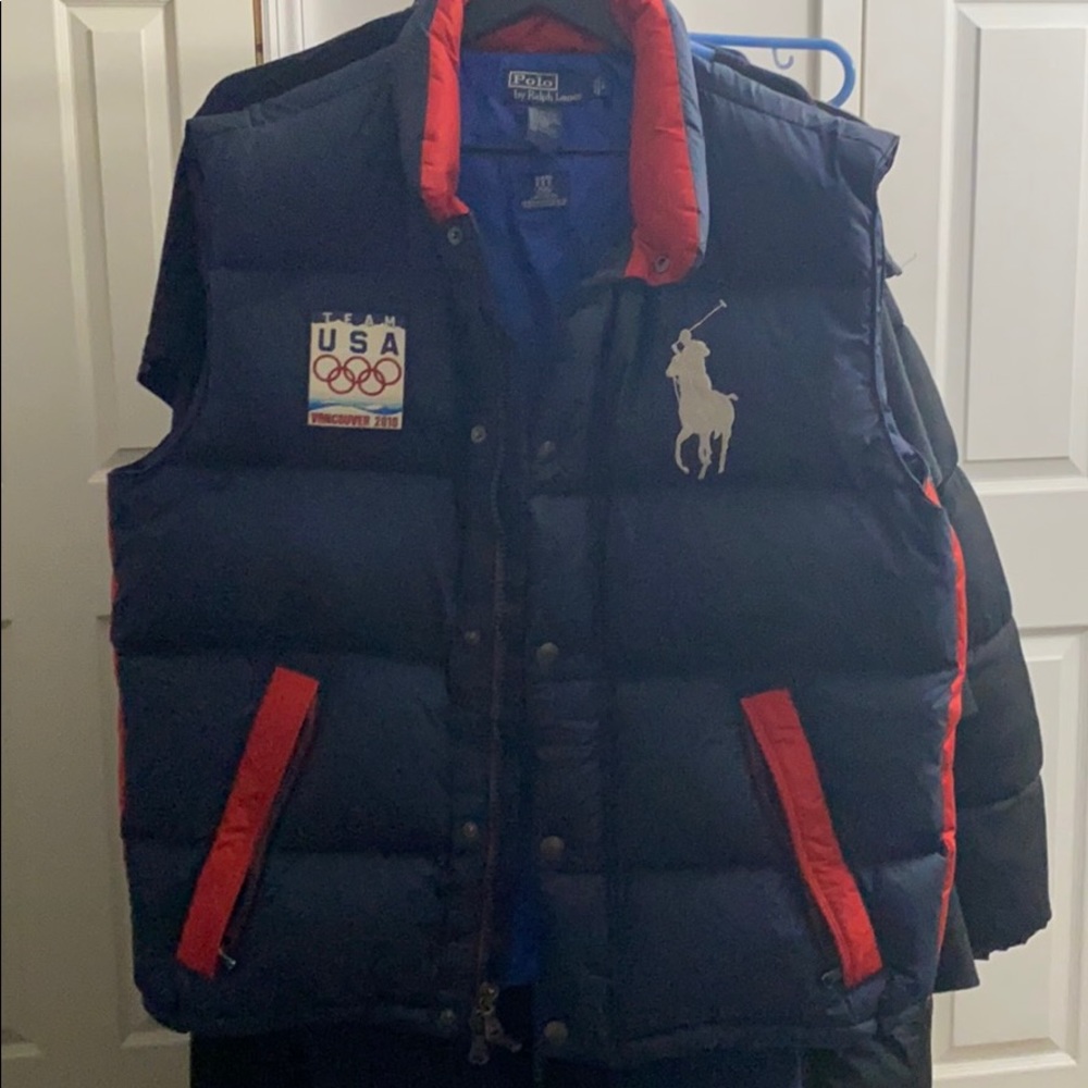 Ralph Lauren Winter Olympics USA Team Vest
